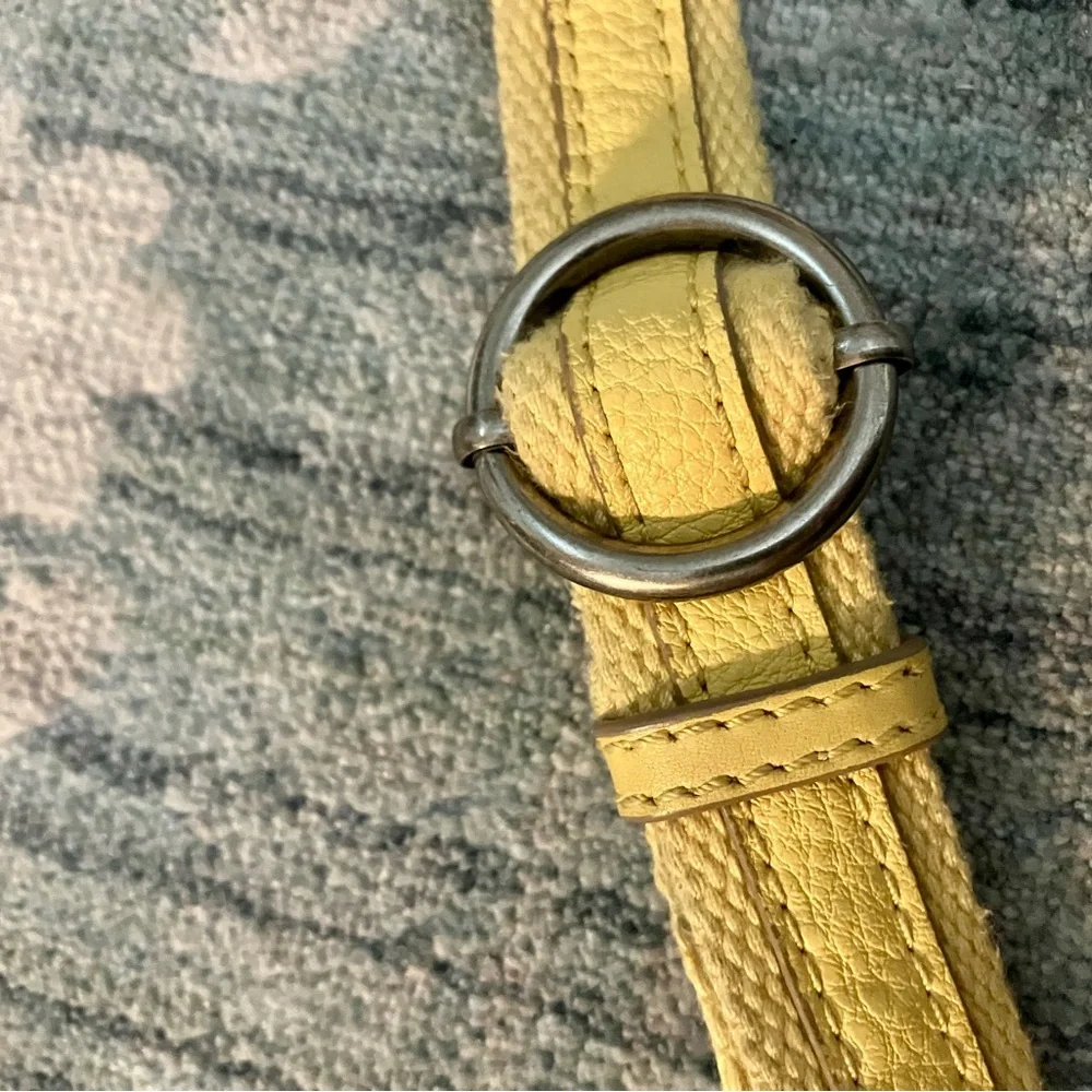 The Sak Yellow Crossbody Bag with Feather Charm - Picture 10 of 11